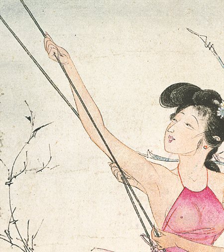 郑州-胡也佛的仕女画和最知名的金瓶梅秘戏图